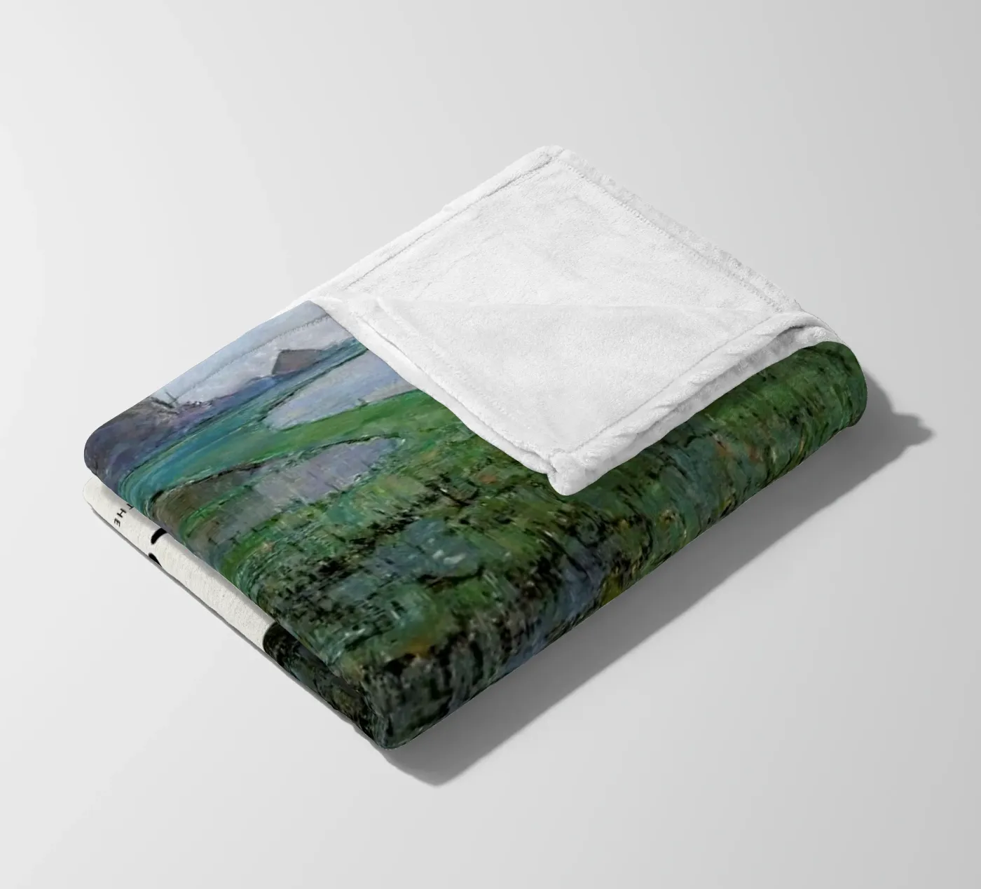 Mondrian – Signed Mill coperta in pile da Vintage by JUNIQE