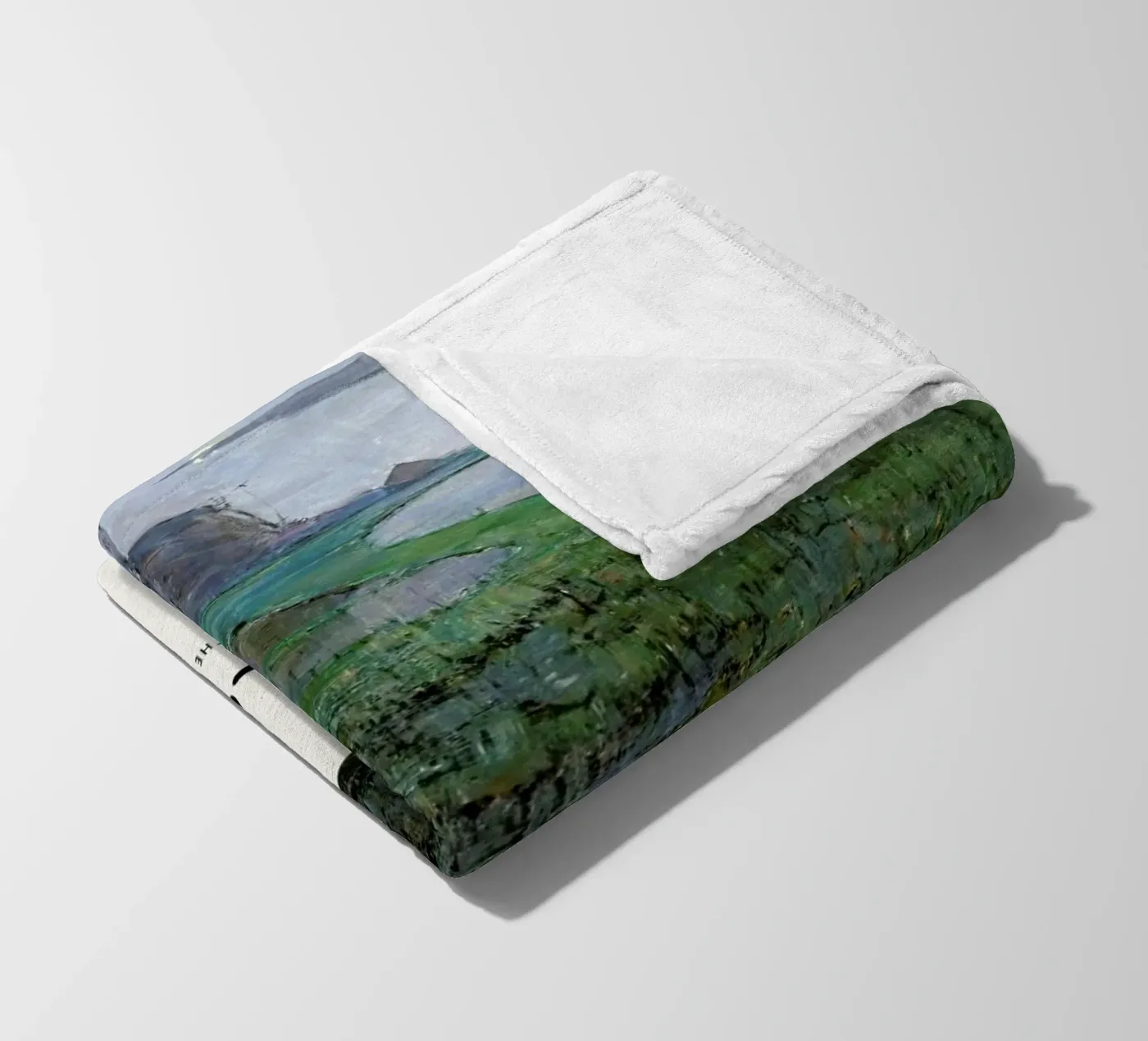 Mondrian – Signed Mill coperta in pile da Vintage by JUNIQE