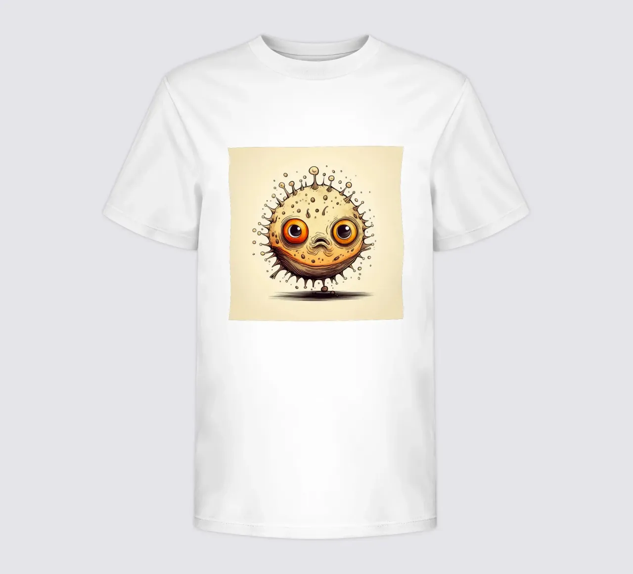 Retro-Kugelfisch Kinder T-Shirt von Funny Animals