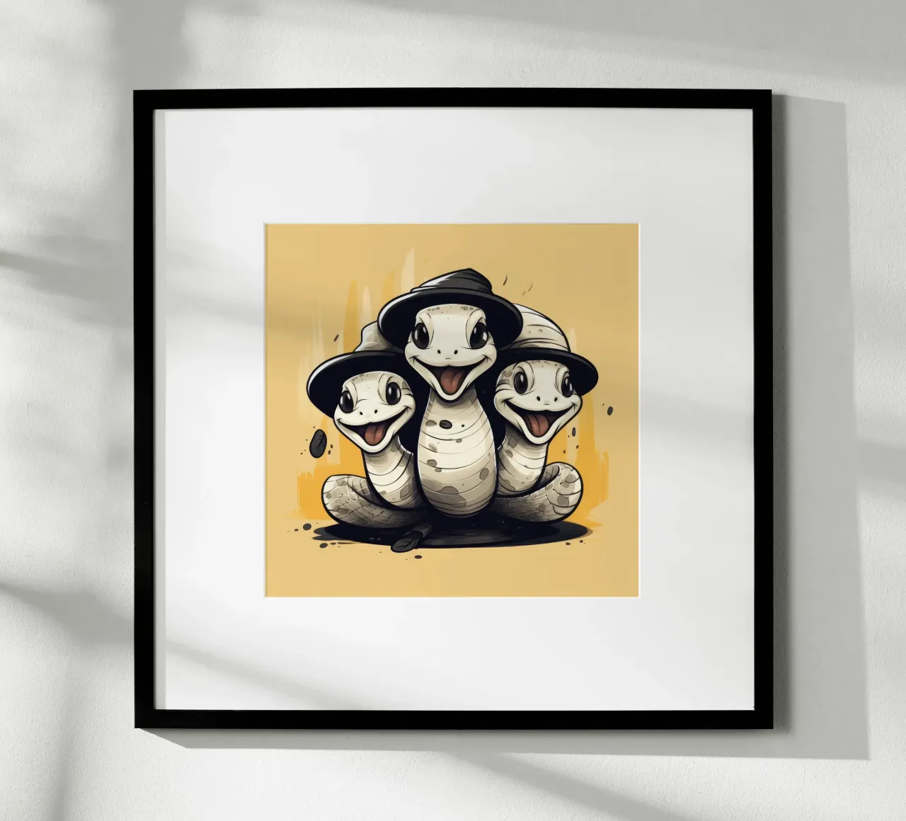 Retro Python Duo hahnemühle de Funny Animals