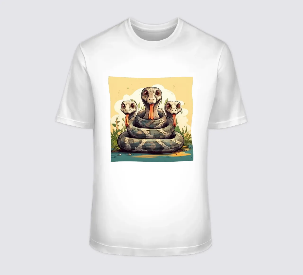 Pandilla Retro Python camiseta de Funny Animals