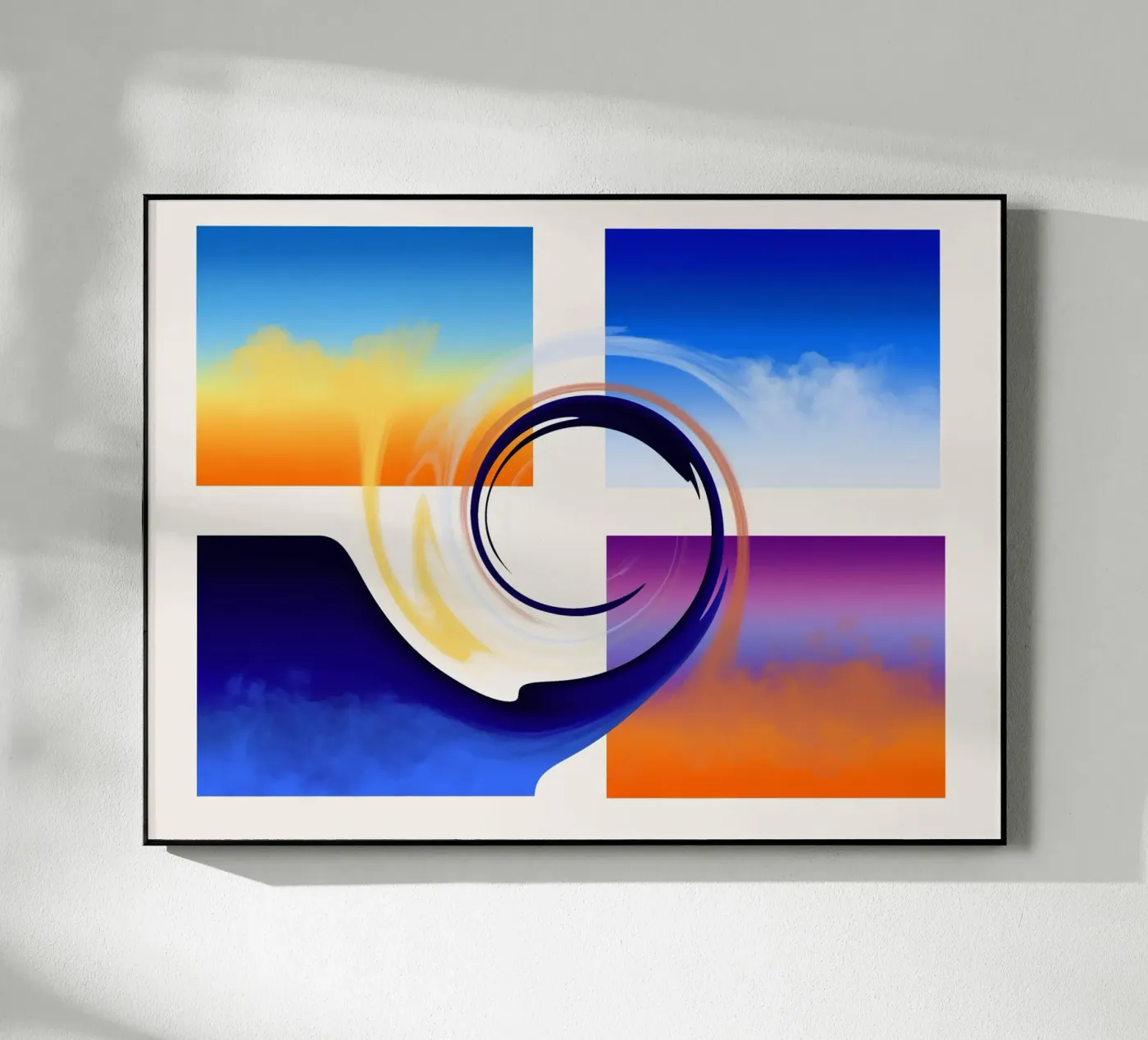 Wind Acryl-Glas von Viola