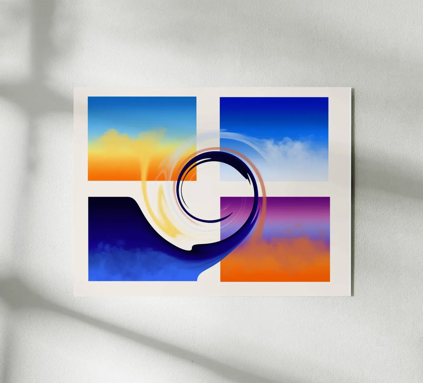 Wind Acryl-Glas von Viola