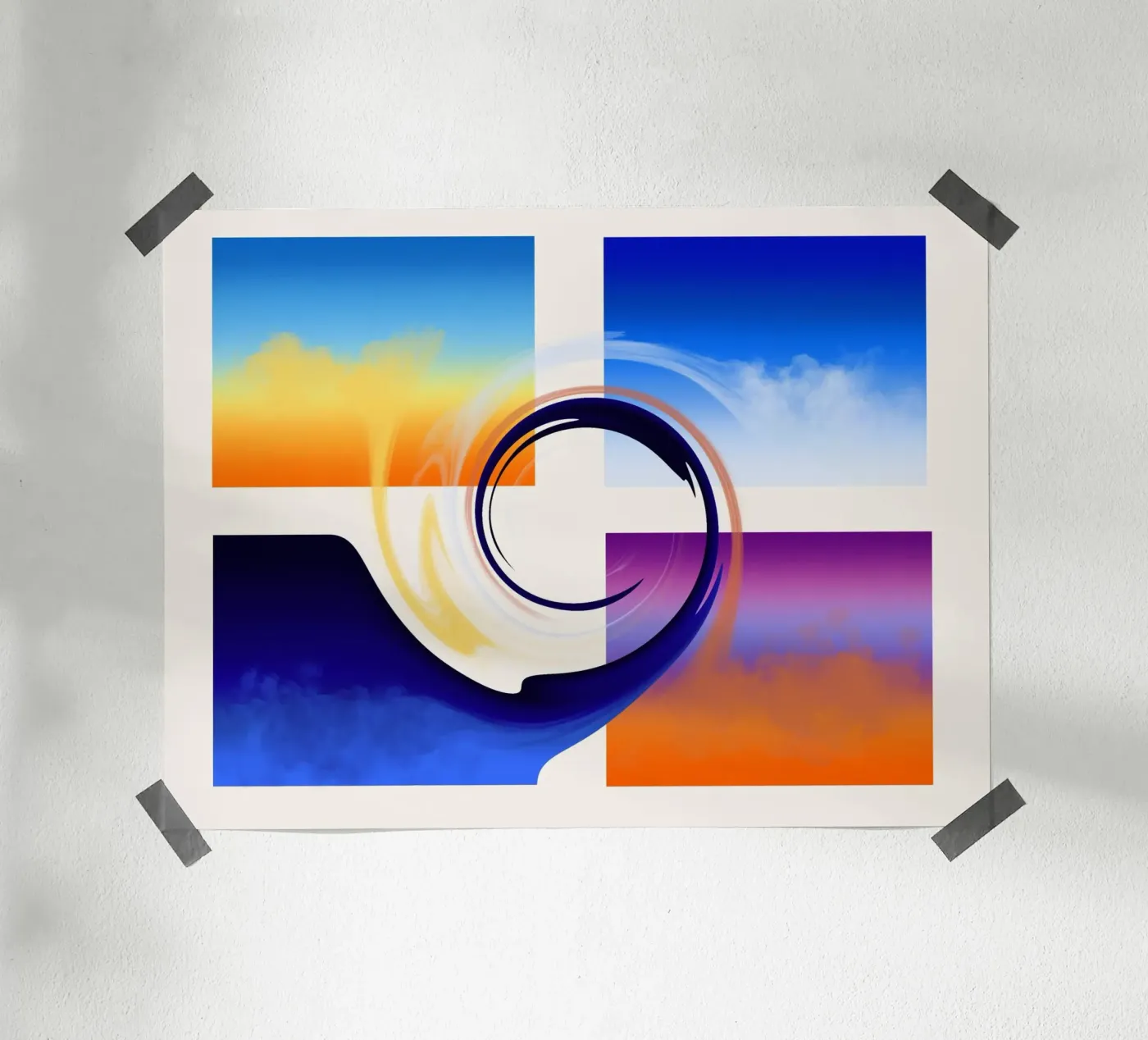 Wind poster de Viola