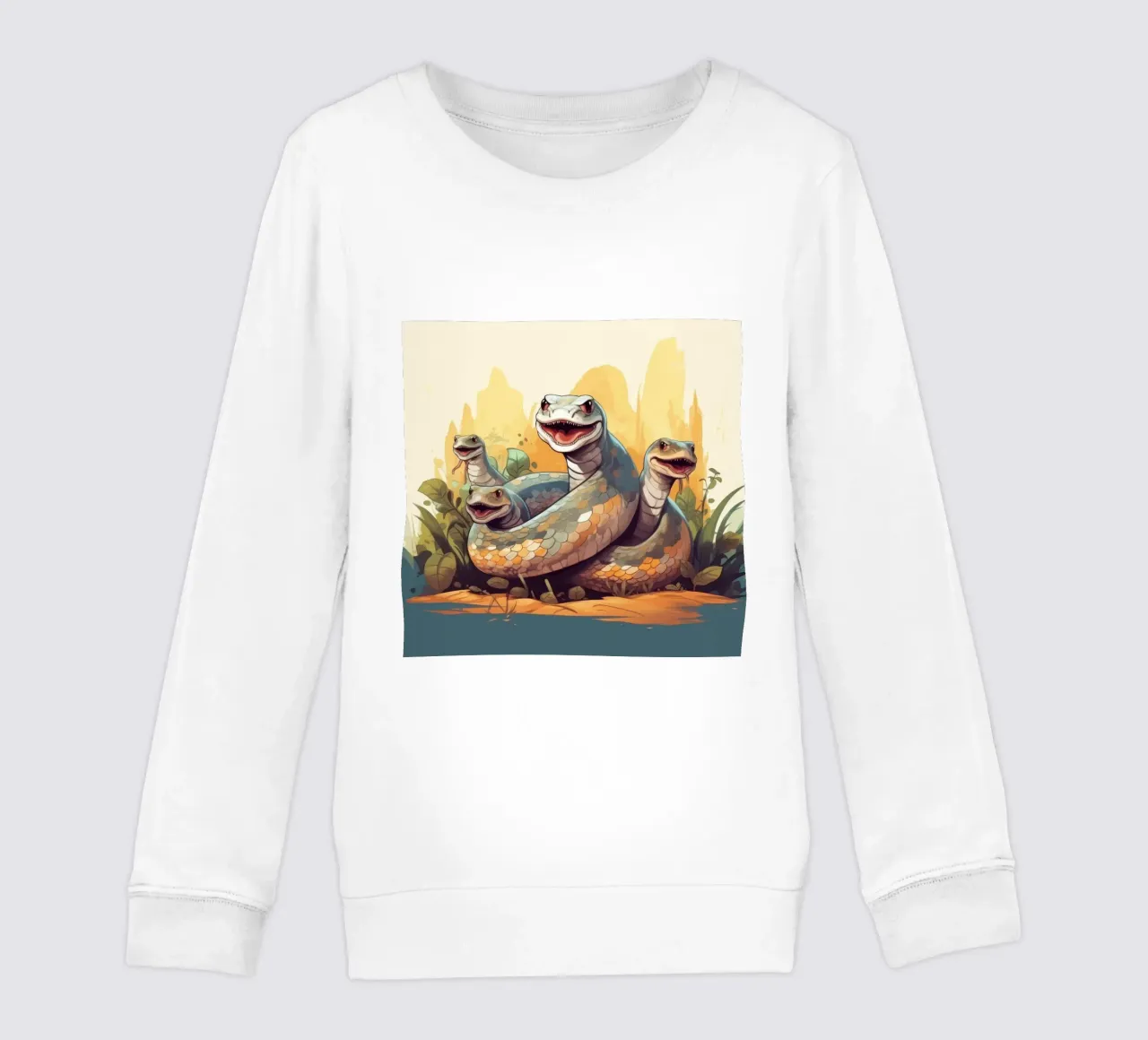 Pandilla Retro Python sudadera para niño de Funny Animals