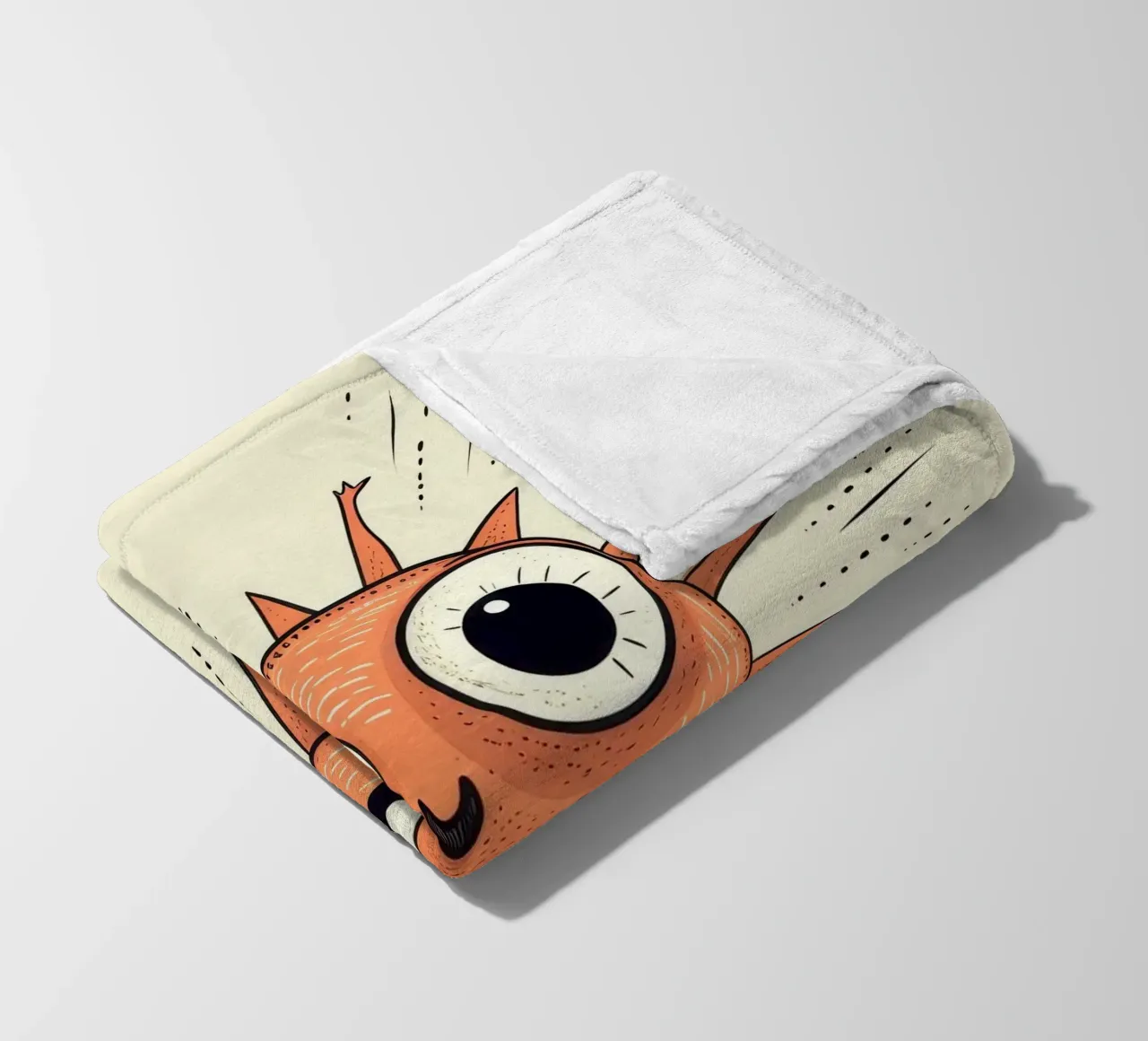 Raggio retrò coperta in pile da Funny Animals