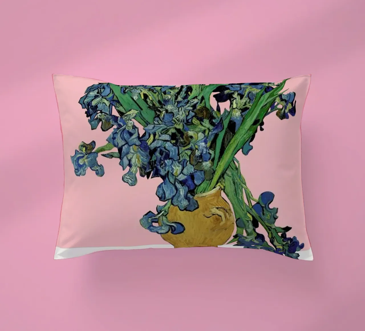 Signed, Vincent – Irises 3 cuscino da Vintage by JUNIQE