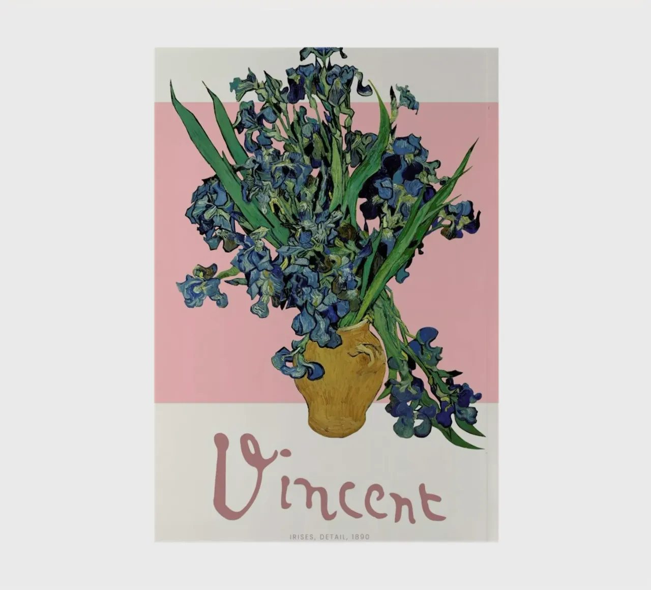 Signed, Vincent – Irises 3 notebook by Vintage by JUNIQE