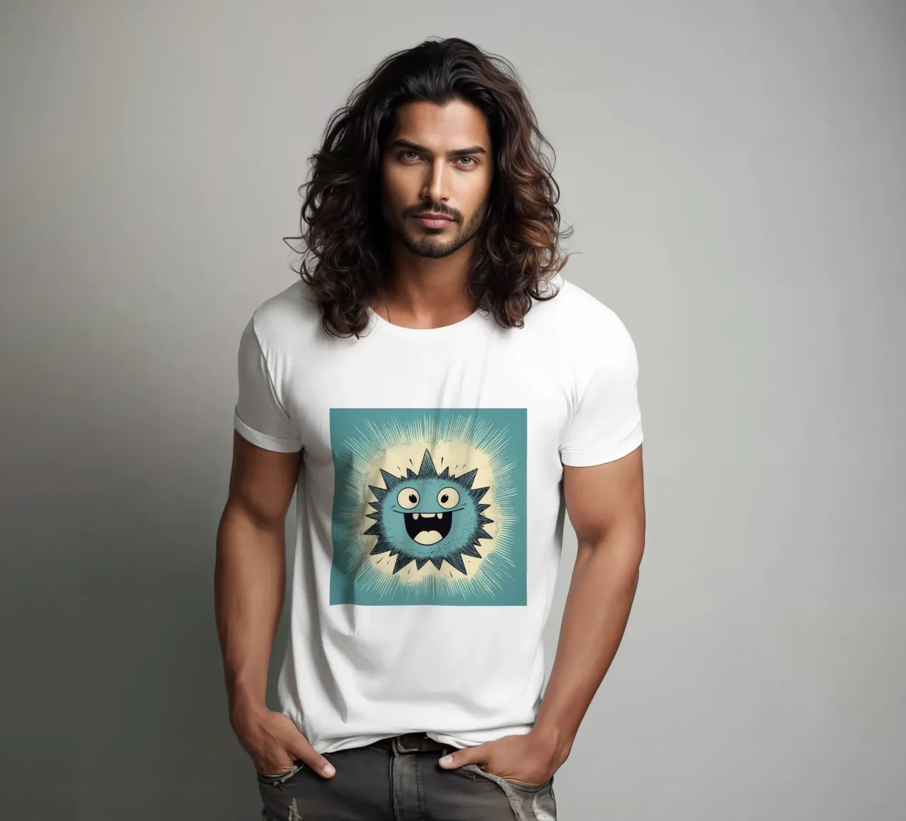 Raggio retrò t-shirt da Funny Animals