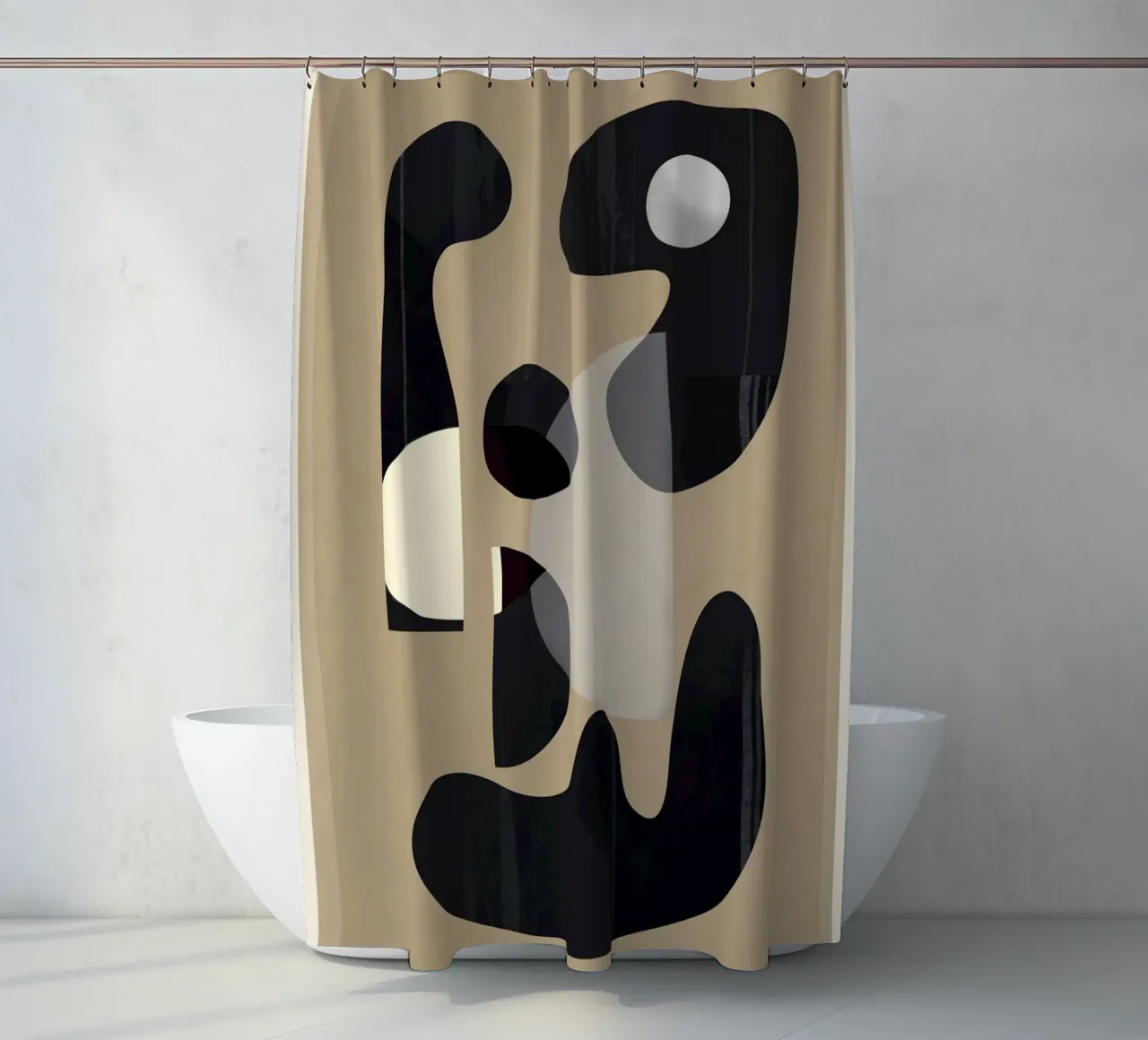 Shape Movement Geometry 3 tenda da doccia da cityart