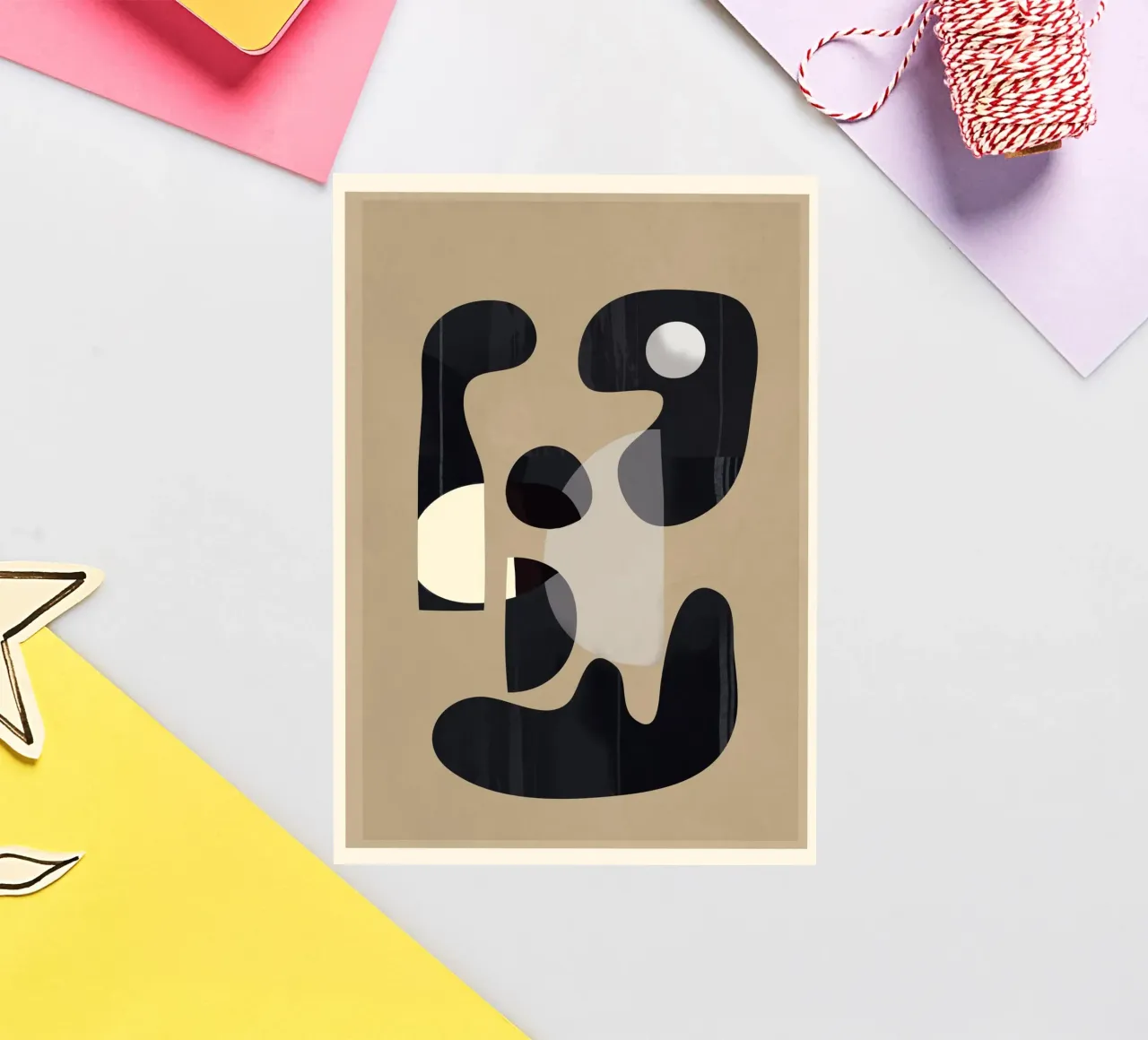 Shape Movement Geometry 3 adesivo da cityart