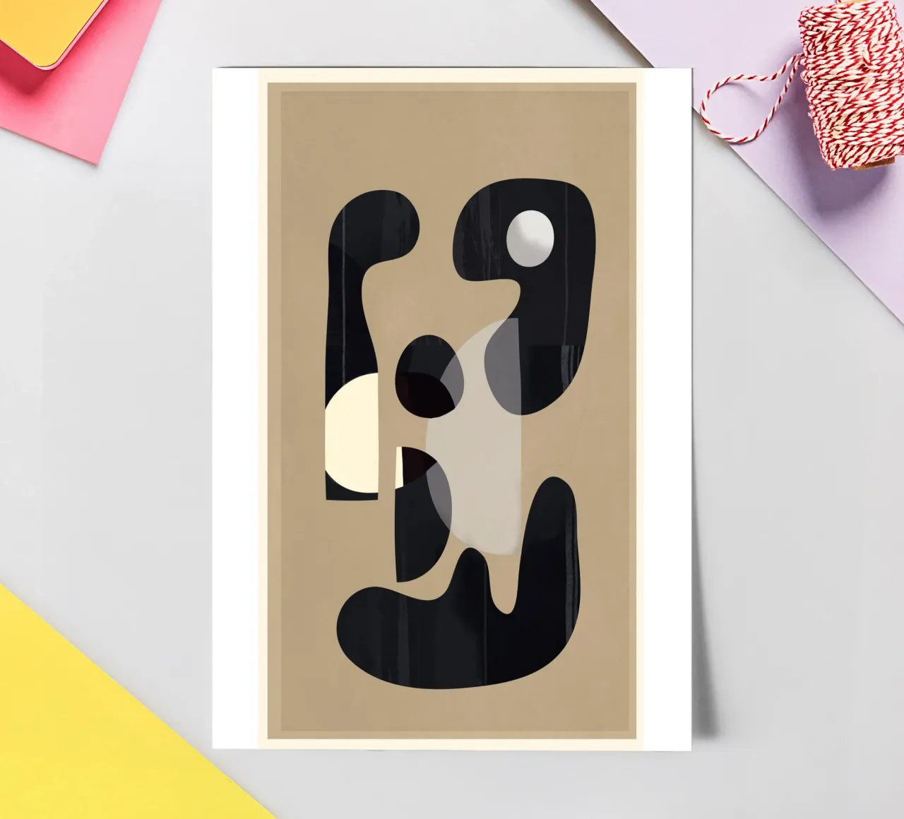 Shape Movement Geometry 3 sticker sheet by cityart