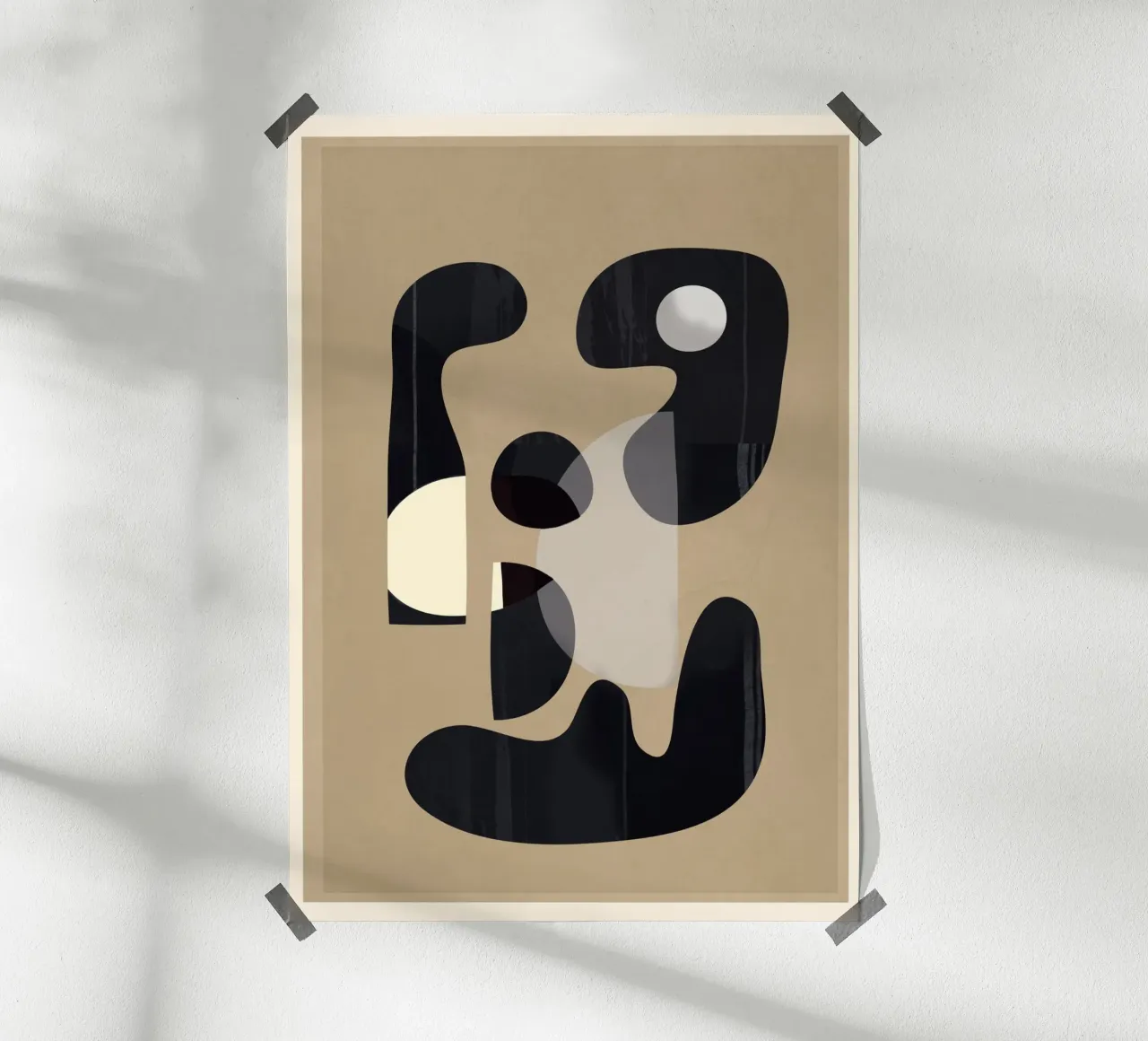 Shape Movement Geometry 3 carta hahnemühle da cityart