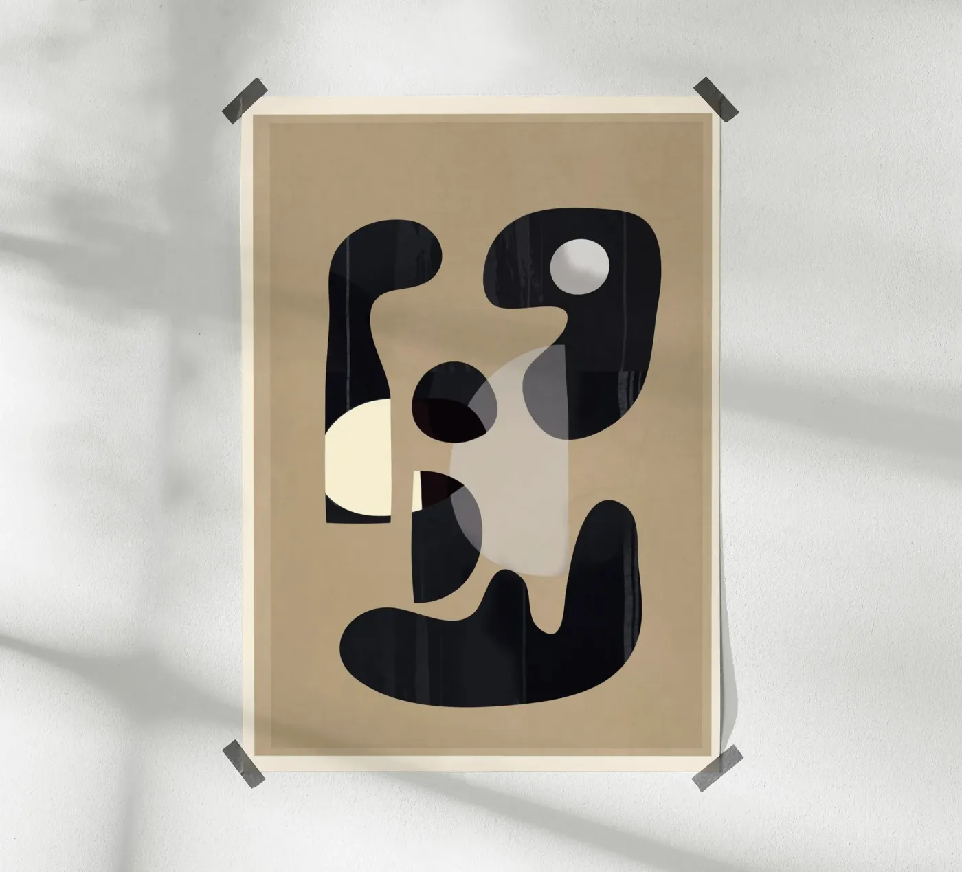 Shape Movement Geometry 3 poster da cityart