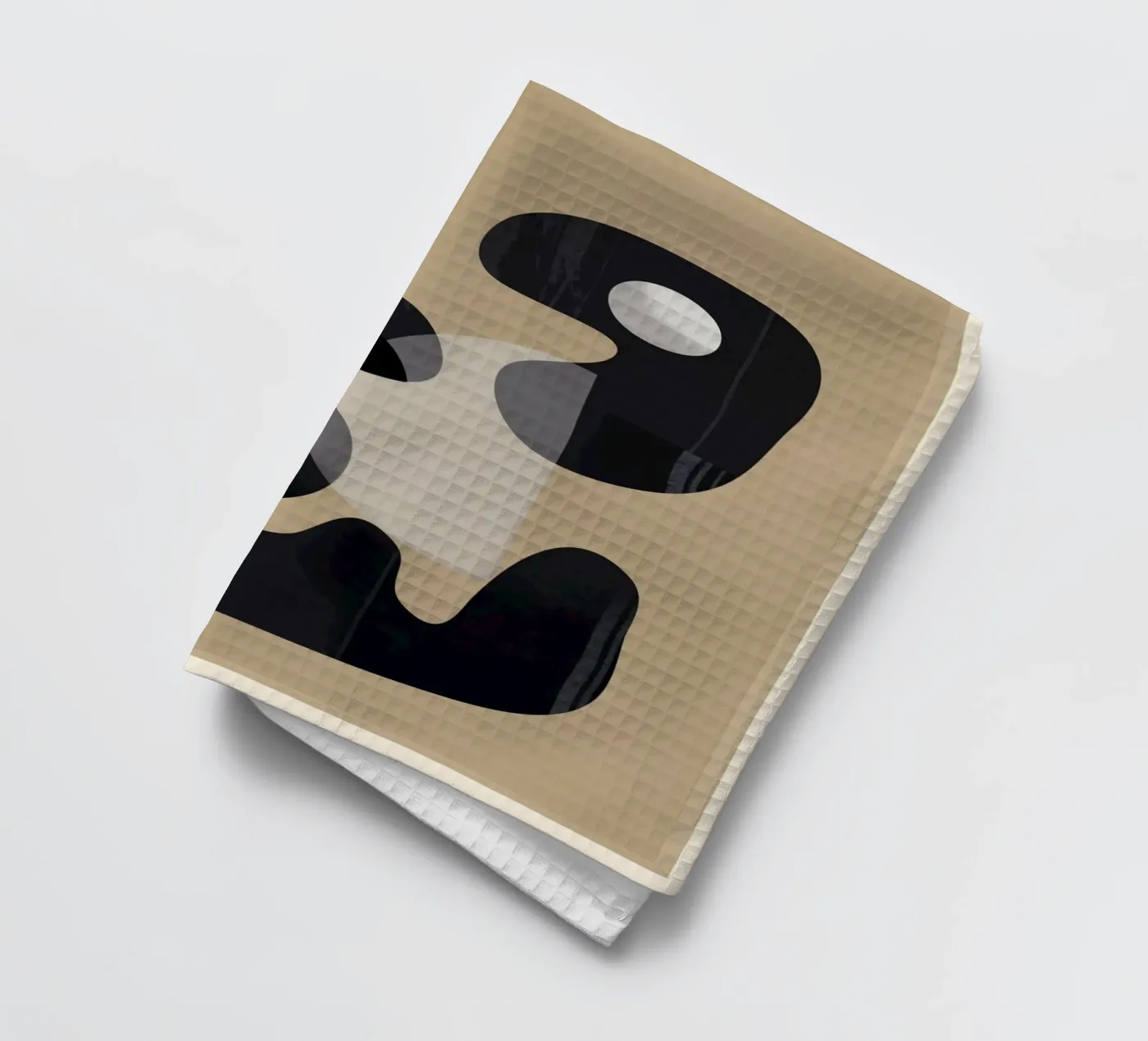 Shape Movement Geometry 3 tea towel by cityart