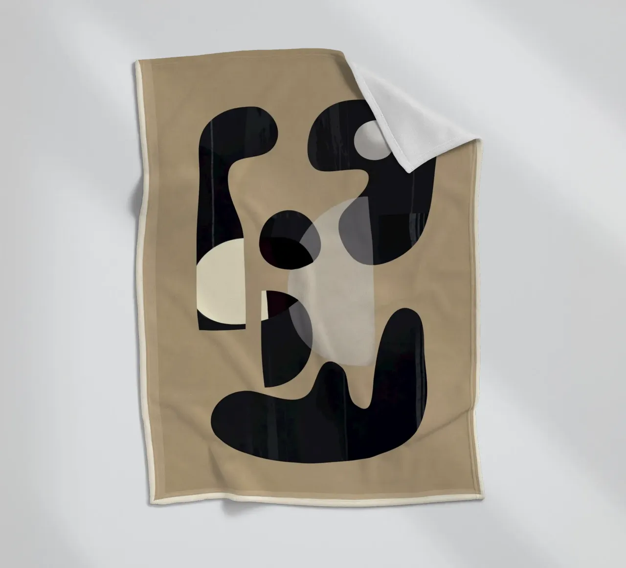 Shape Movement Geometry 3 coperta in pile da cityart