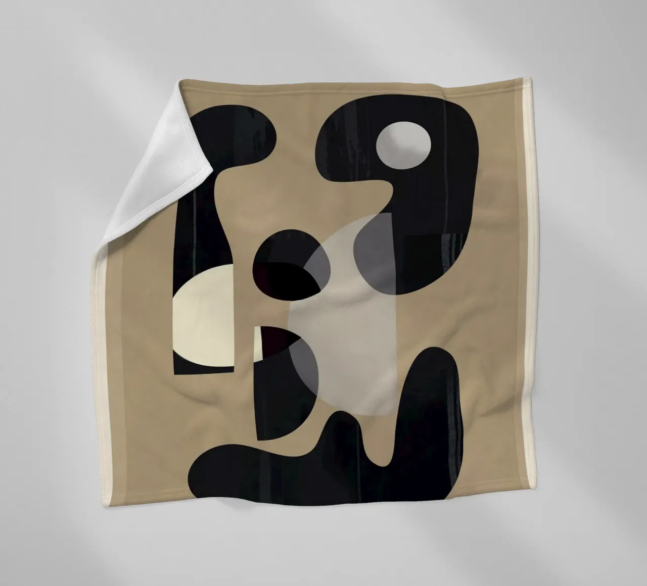 Shape Movement Geometry 3 coperta in pile da cityart