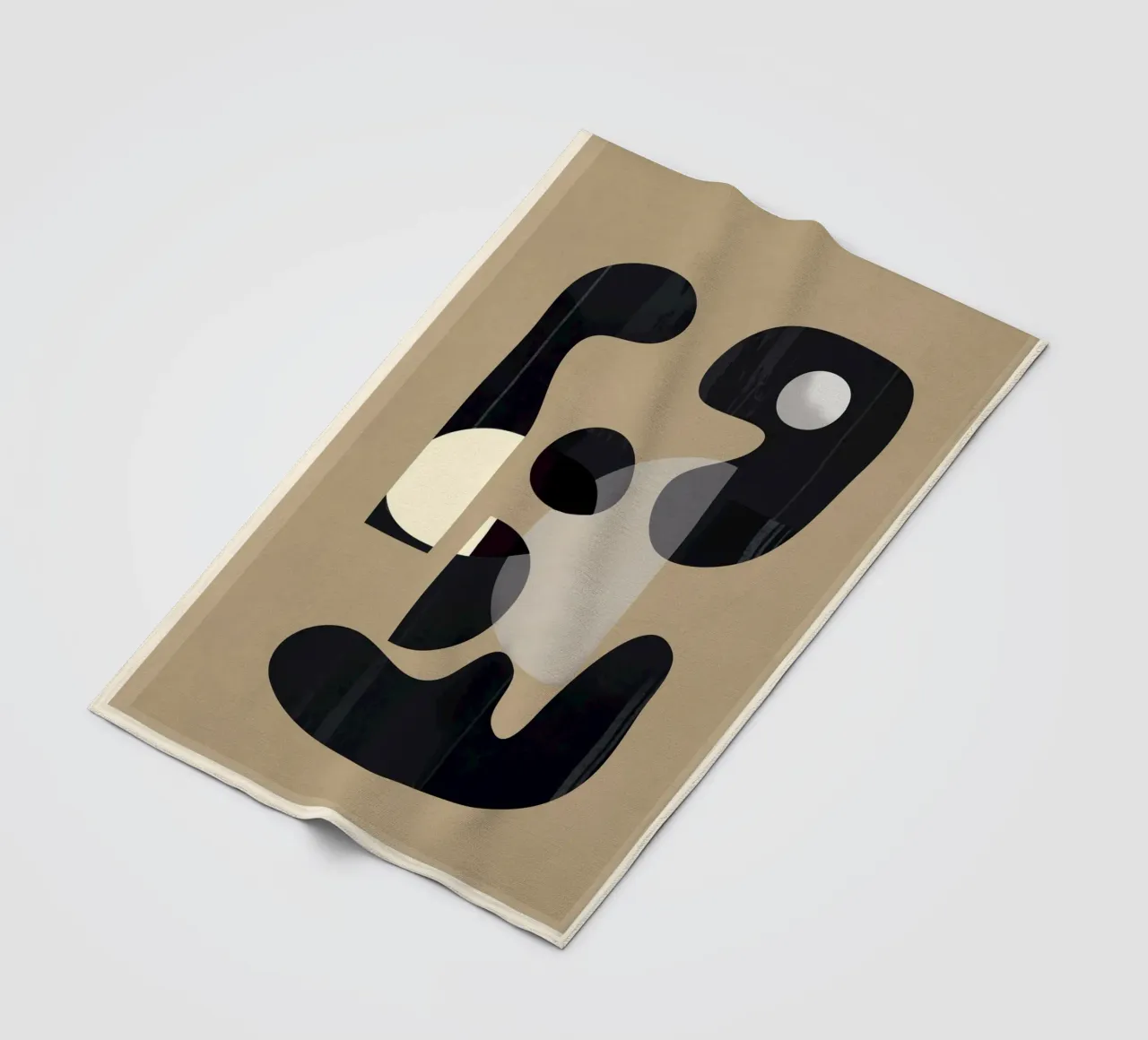 Shape Movement Geometry 3 coperta in pile da cityart