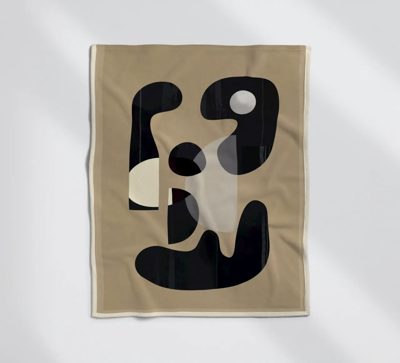Shape Movement Geometry 3 coperta in pile da cityart