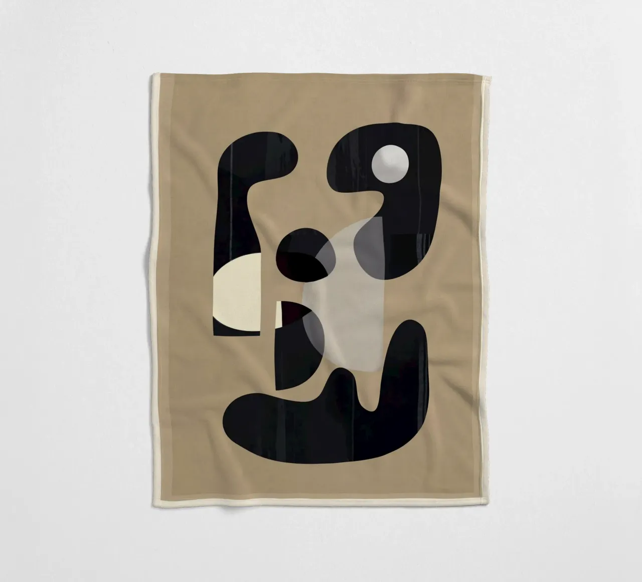 Shape Movement Geometry 3 coperta in pile da cityart