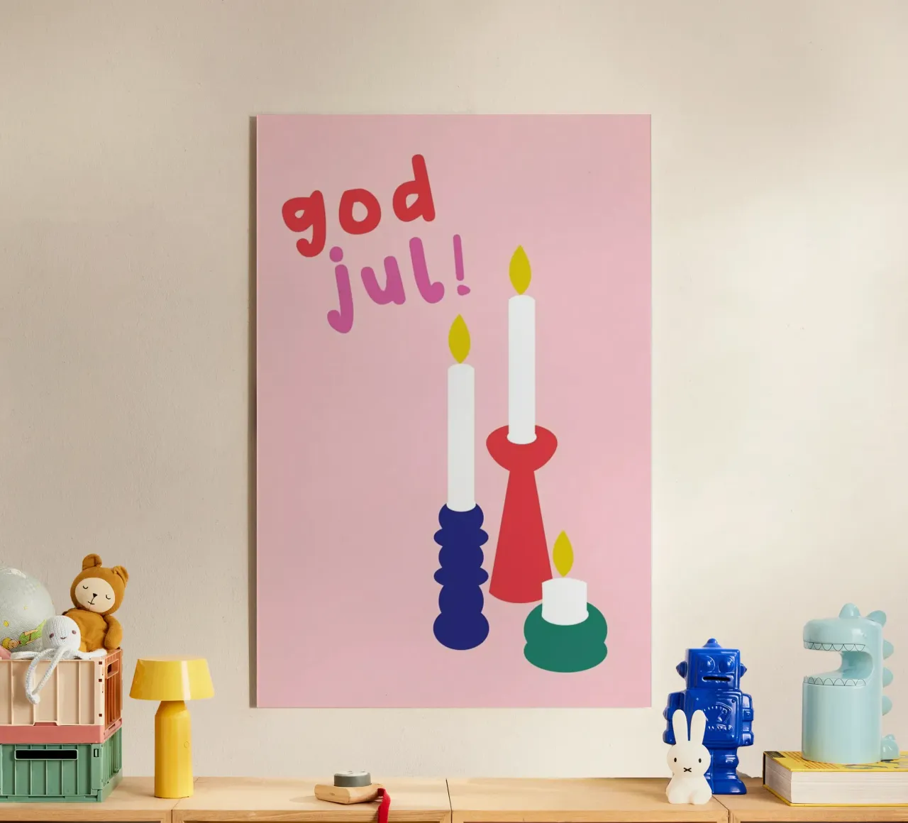 God Jul plexiglass da XOXO Arte