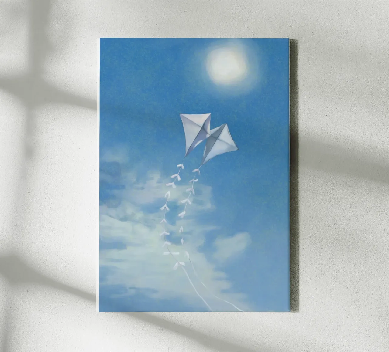 Hemelse Zweef canvas van Verse