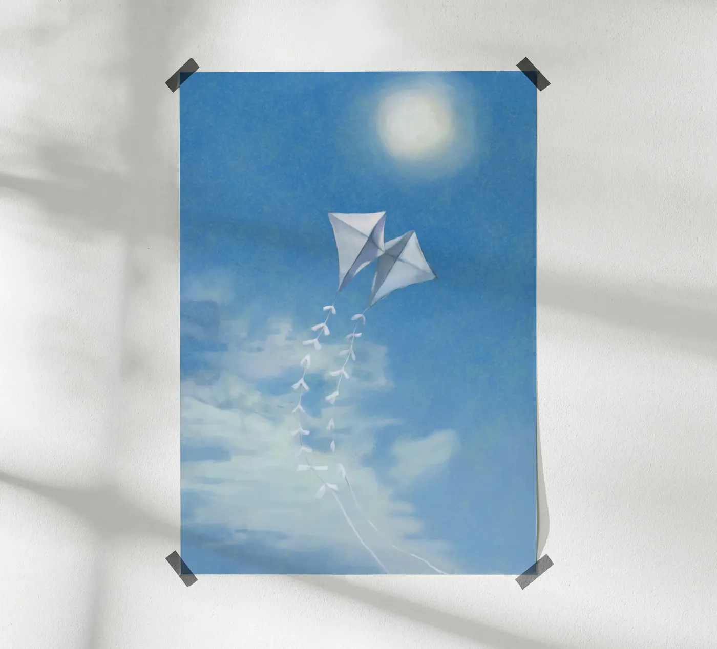 Hemelse Zweef poster van Verse