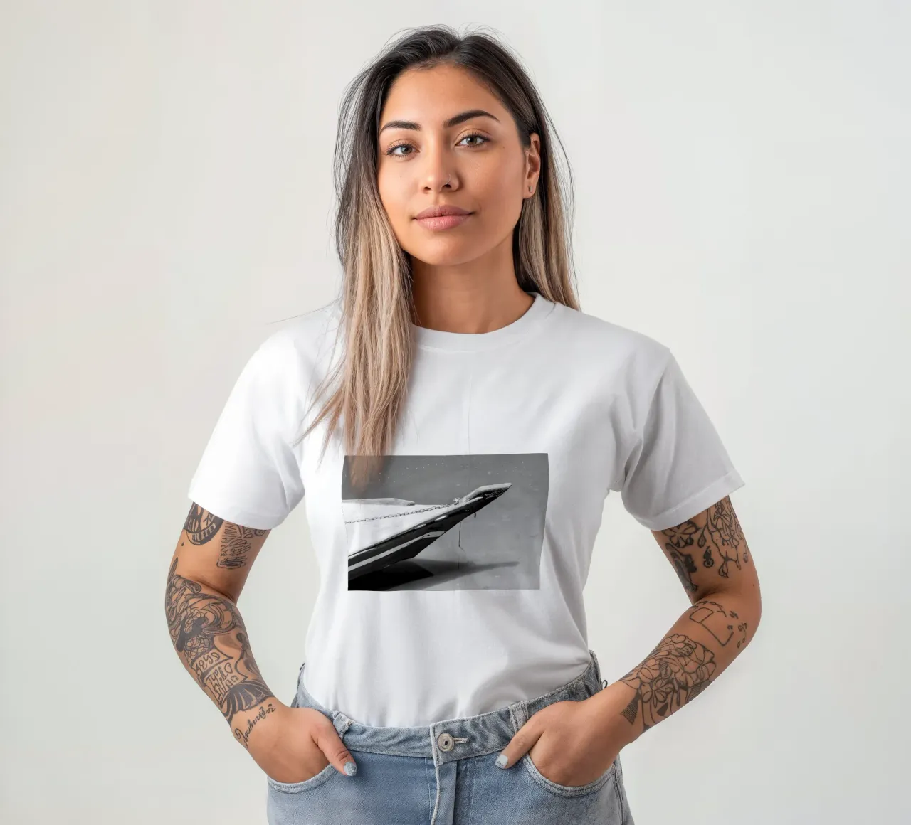 Acque senza tempo t-shirt da rafael campezato