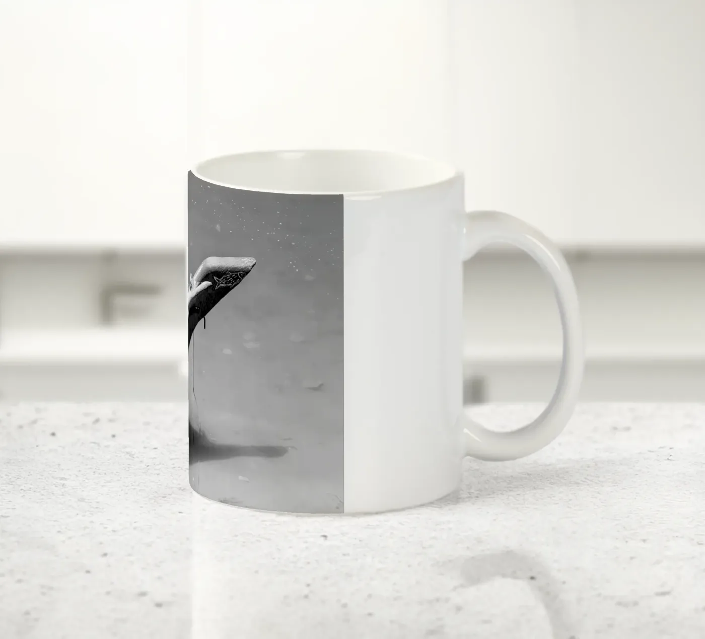 Timeless Waters ceramic mug by rafael campezato