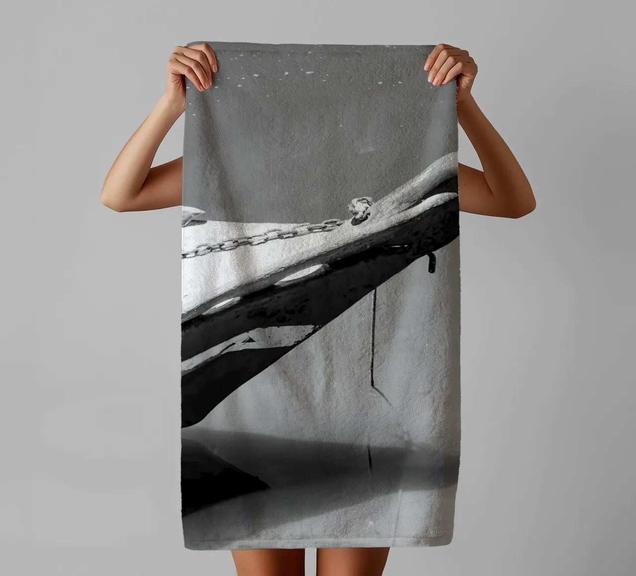 Tijdloze wateren badhanddoek van rafael campezato