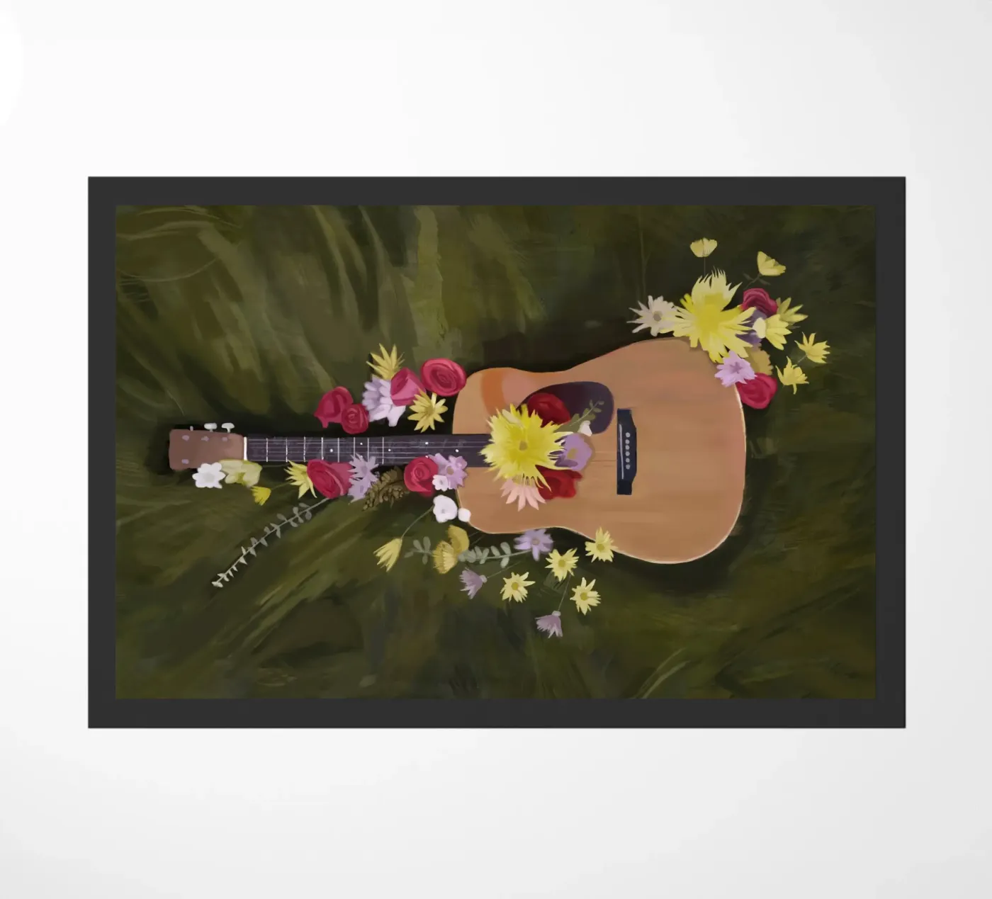 Soft Music doormat by Verse