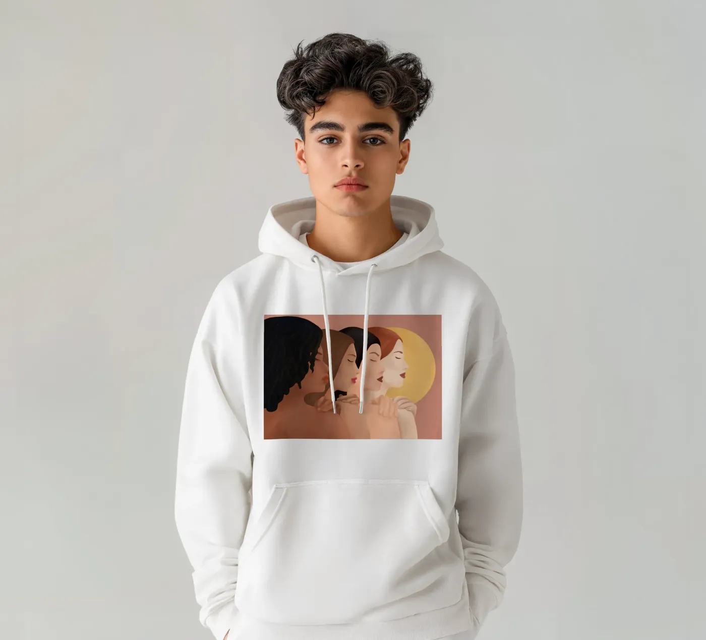 Sun hoodie van Nadjaa