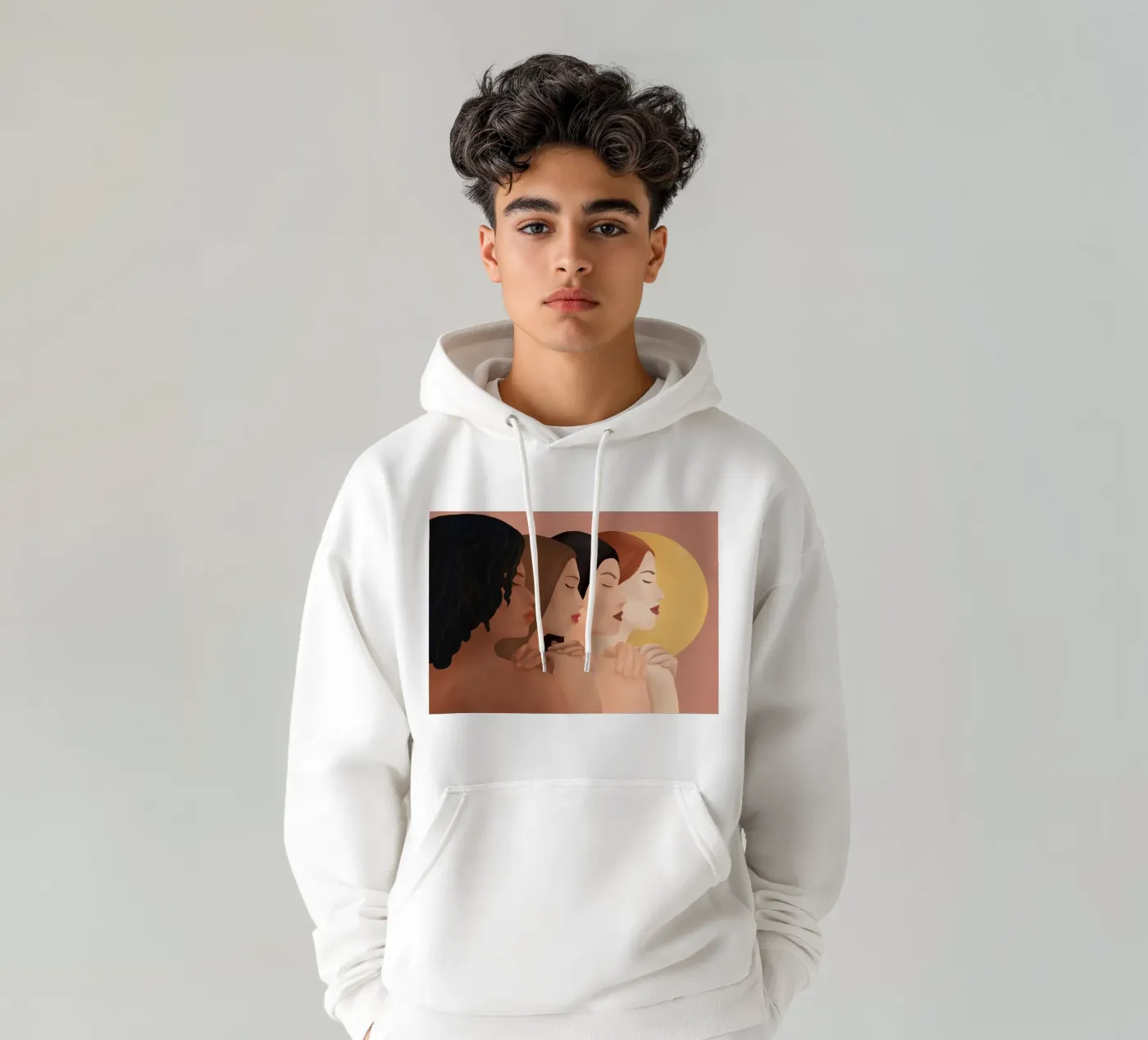 Sun hoodie van Nadjaa