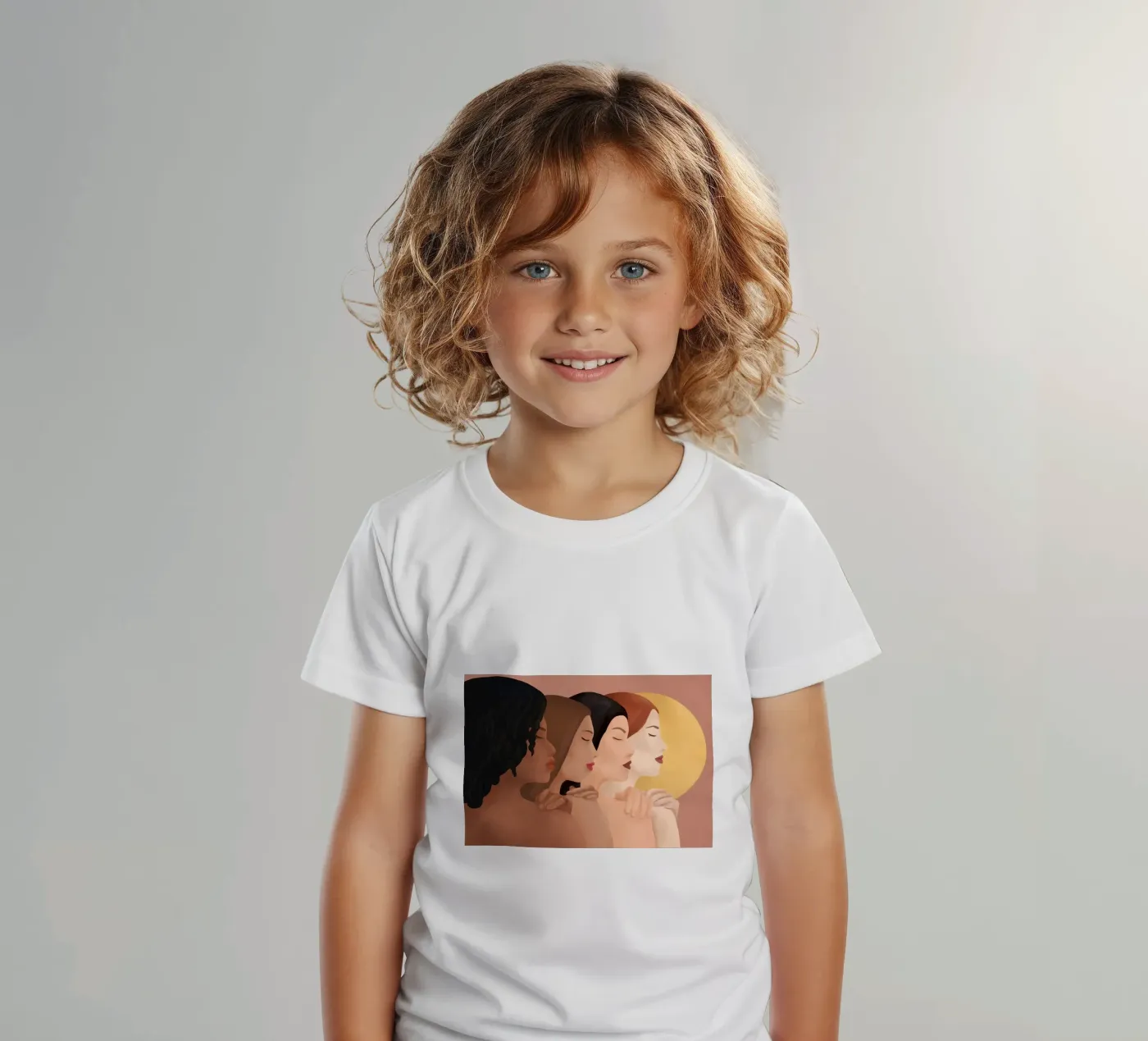 Sun kinder t-shirt van Nadjaa