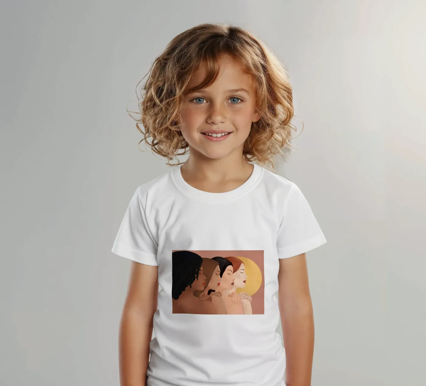 Sun kinder t-shirt van Nadjaa