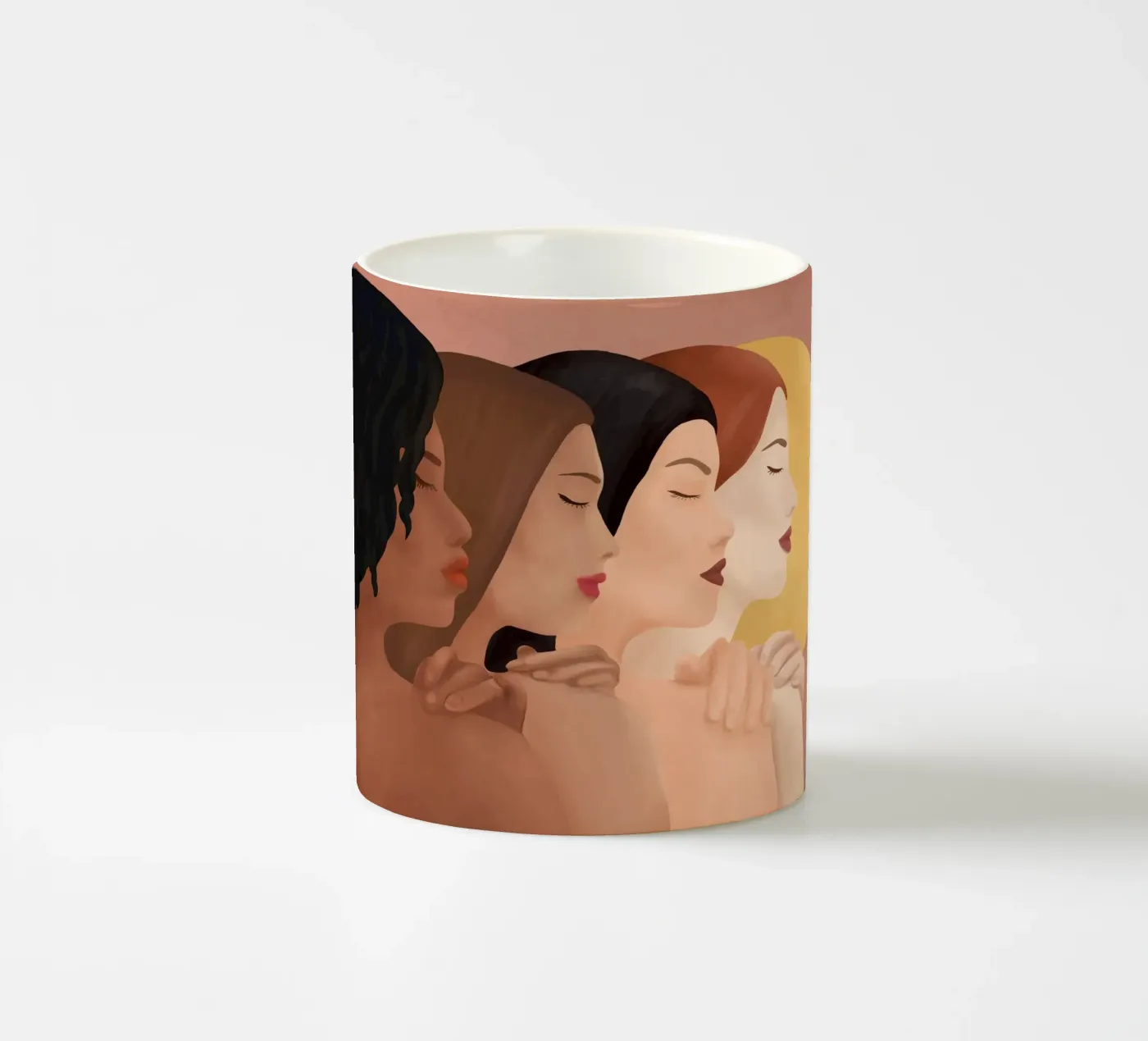Sun ceramic mug by Nadjaa
