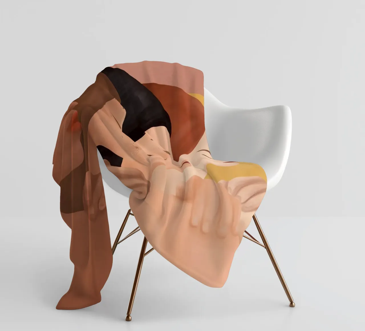 Sun Fleecedecke von Nadjaa