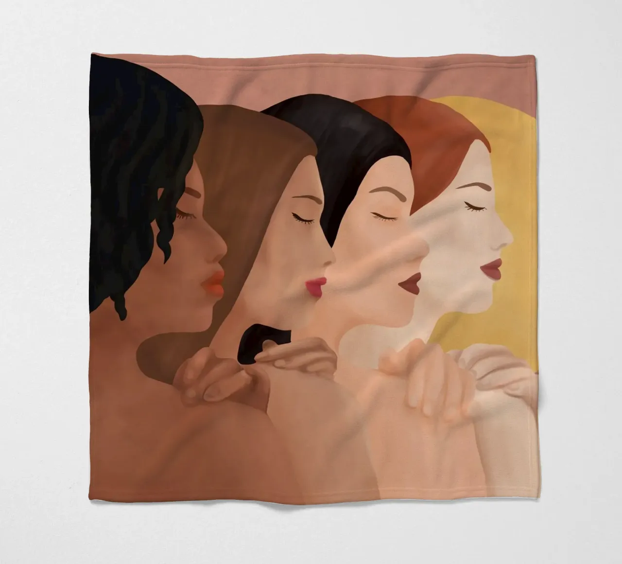 Sun Fleecedecke von Nadjaa