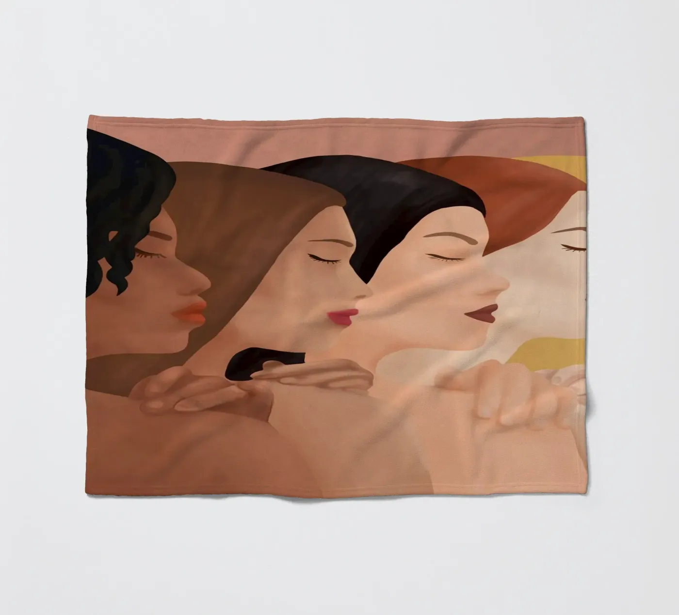 Sun plaid polaire de Nadjaa