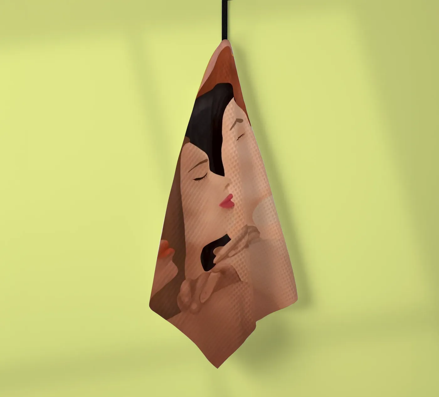 Sun tea towel by Nadjaa