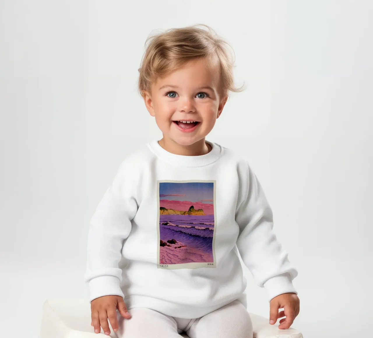 Hasui Kawase 1 baby sweatshirt by Vintage by JUNIQE
