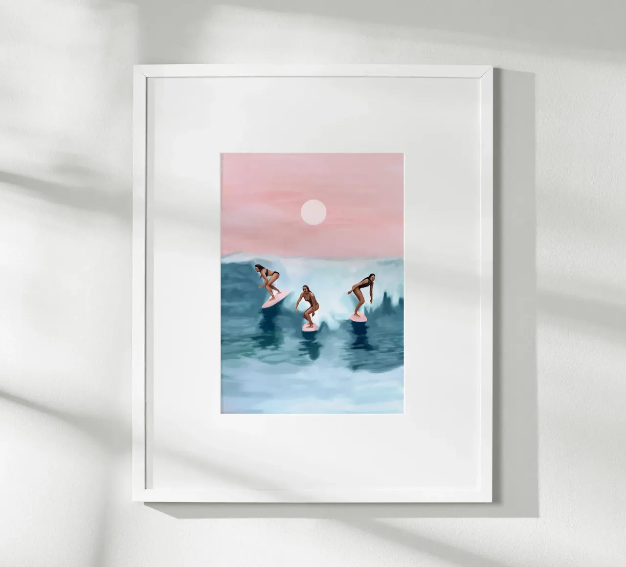 Surf Sisters poster van Verse