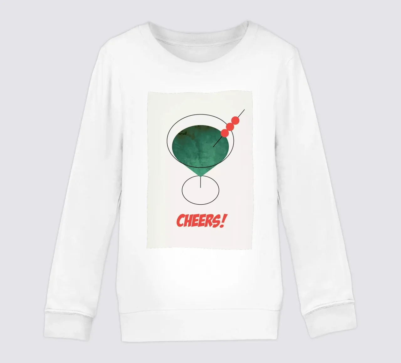 Cheers! kinder sweatshirt van Kubistika