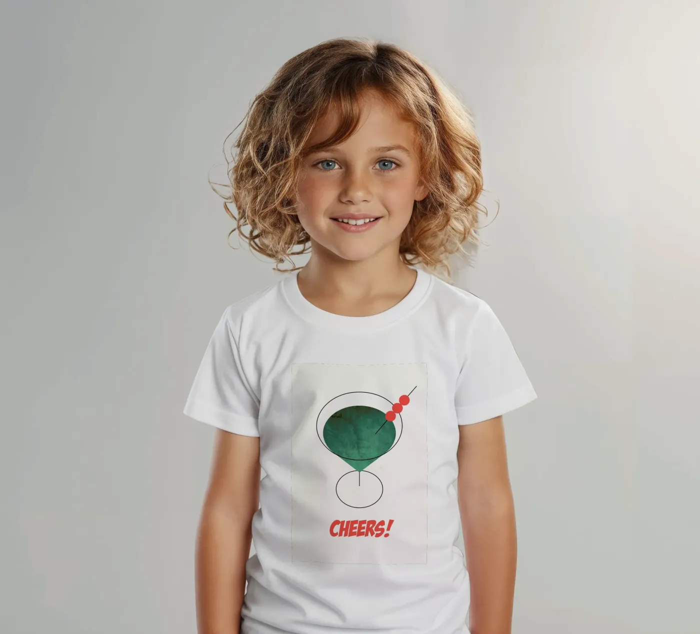 Cheers! t-shirt bambini da Kubistika
