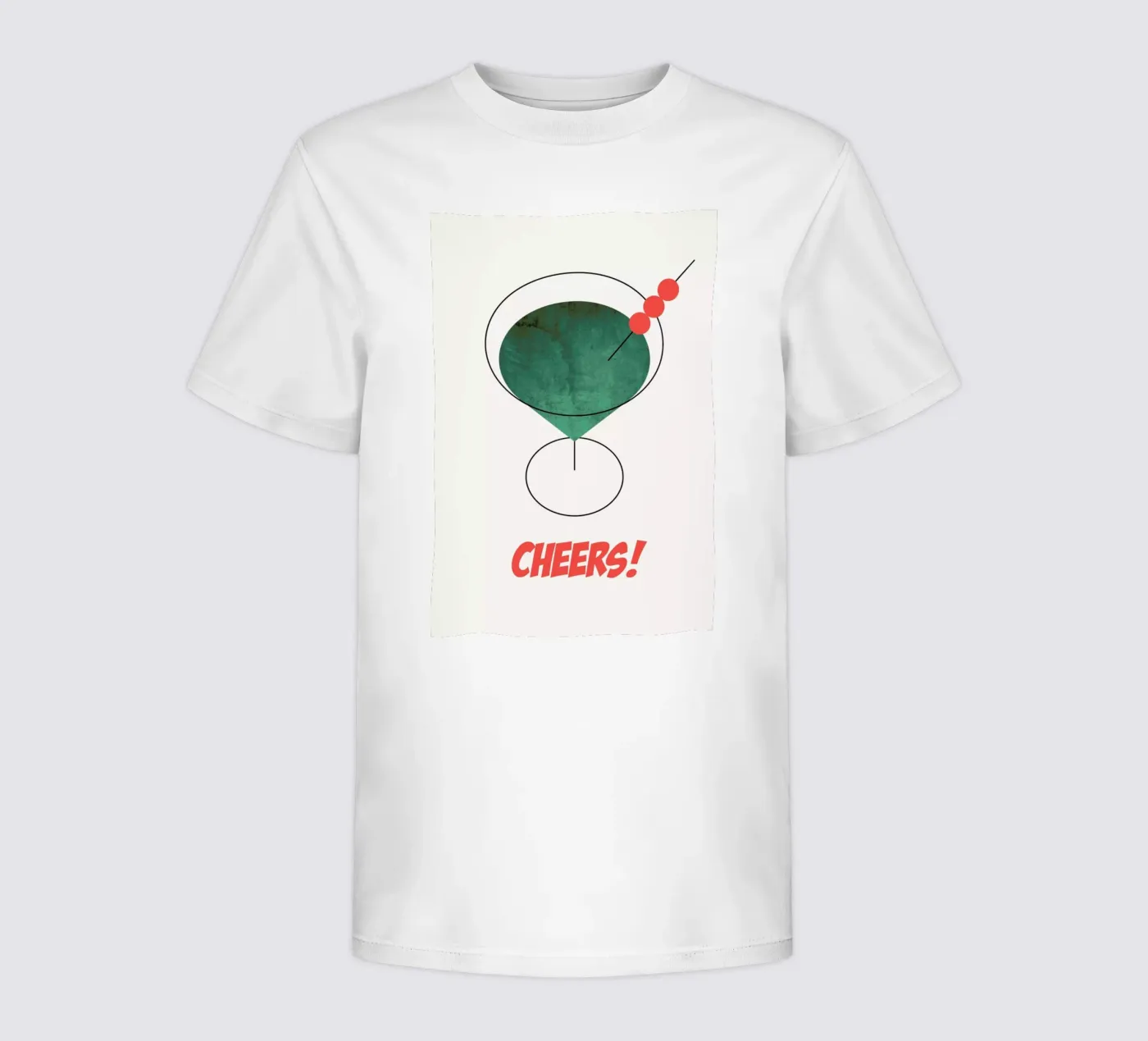 Cheers! t-shirt bambini da Kubistika