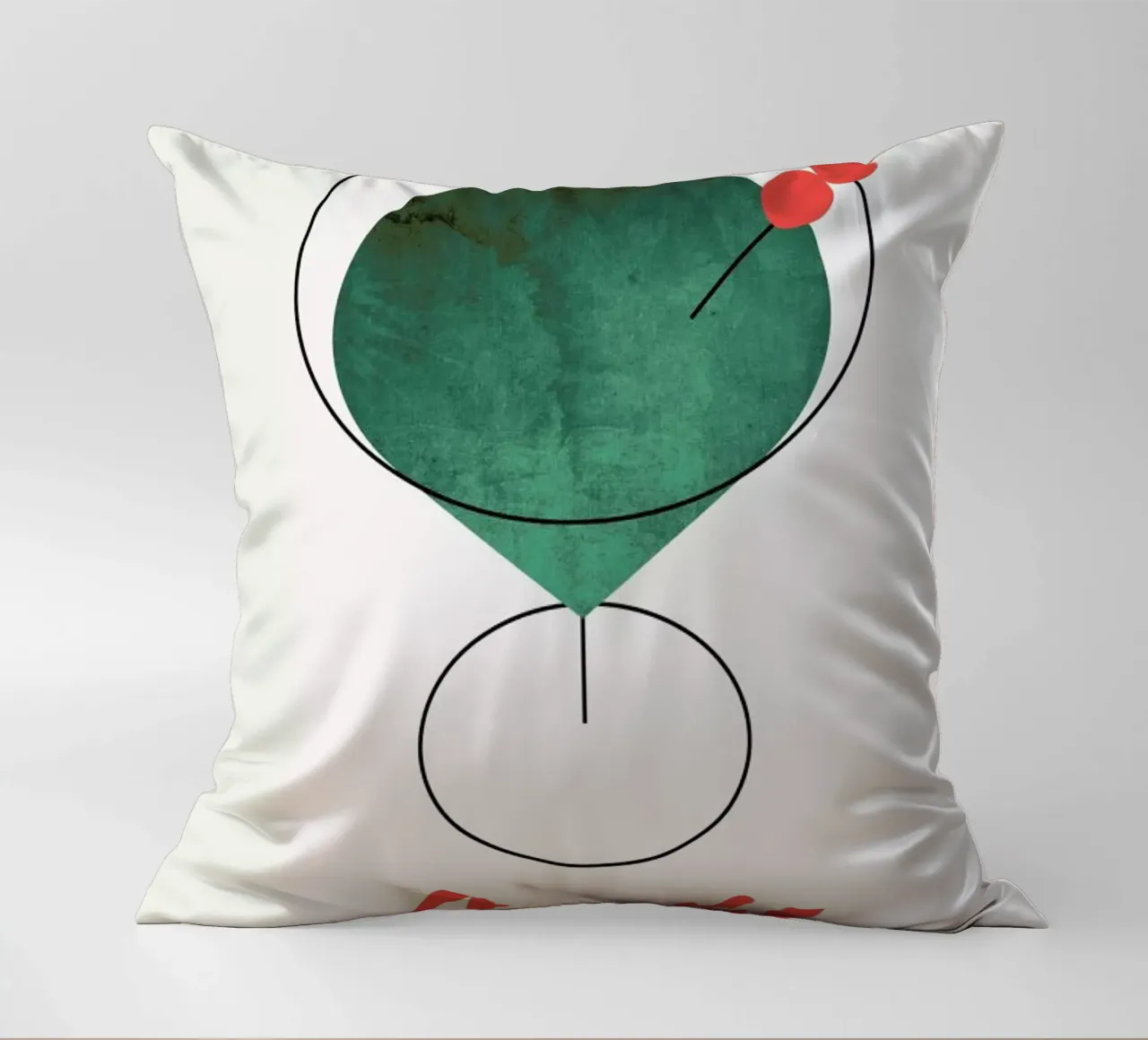 Cheers! decorative cushion by Kubistika