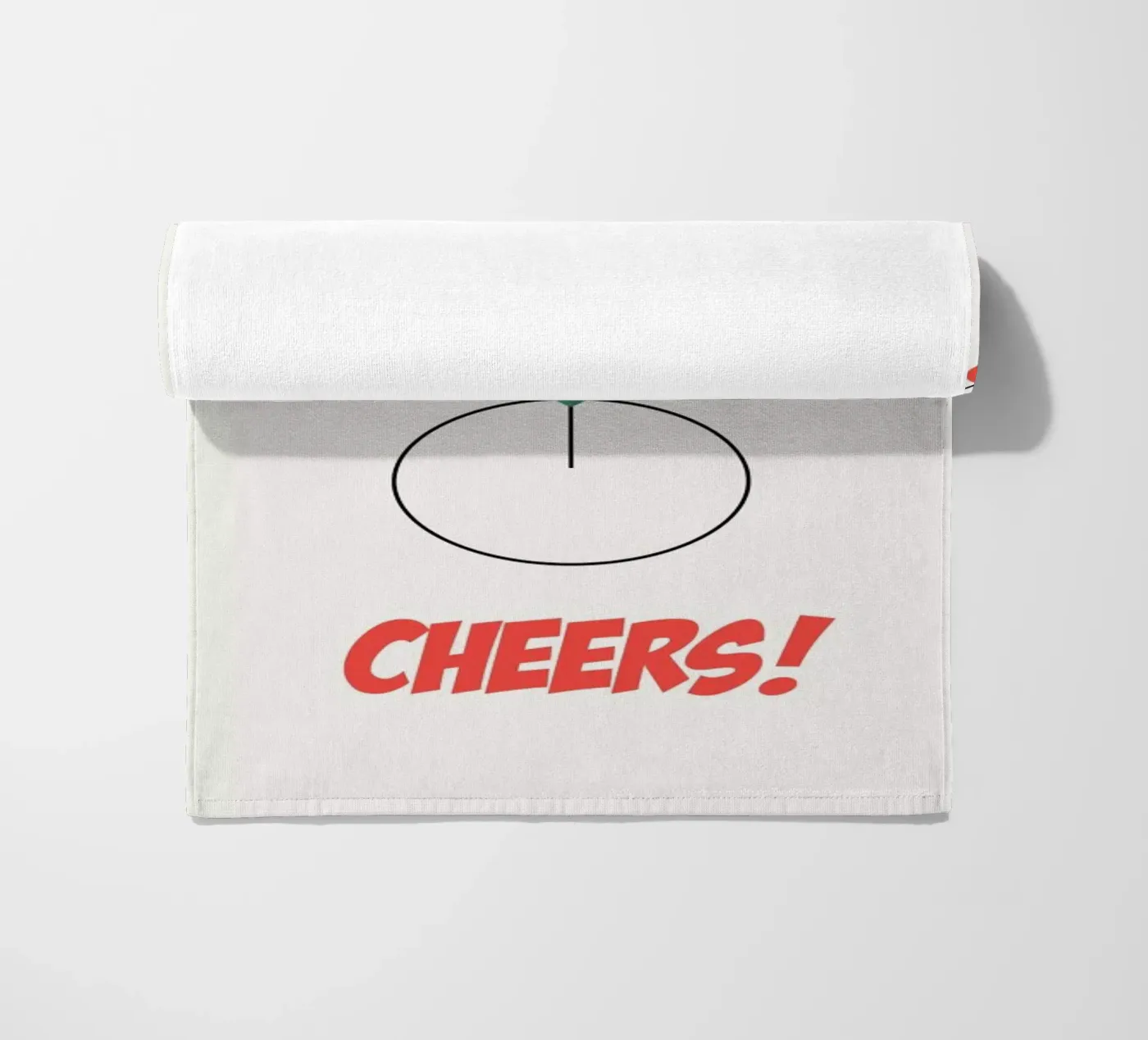 Cheers! strandhanddoek van Kubistika