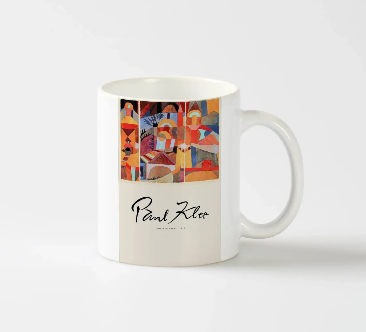 Klee - Temple Gardens II tazza in ceramica da Vintage by JUNIQE