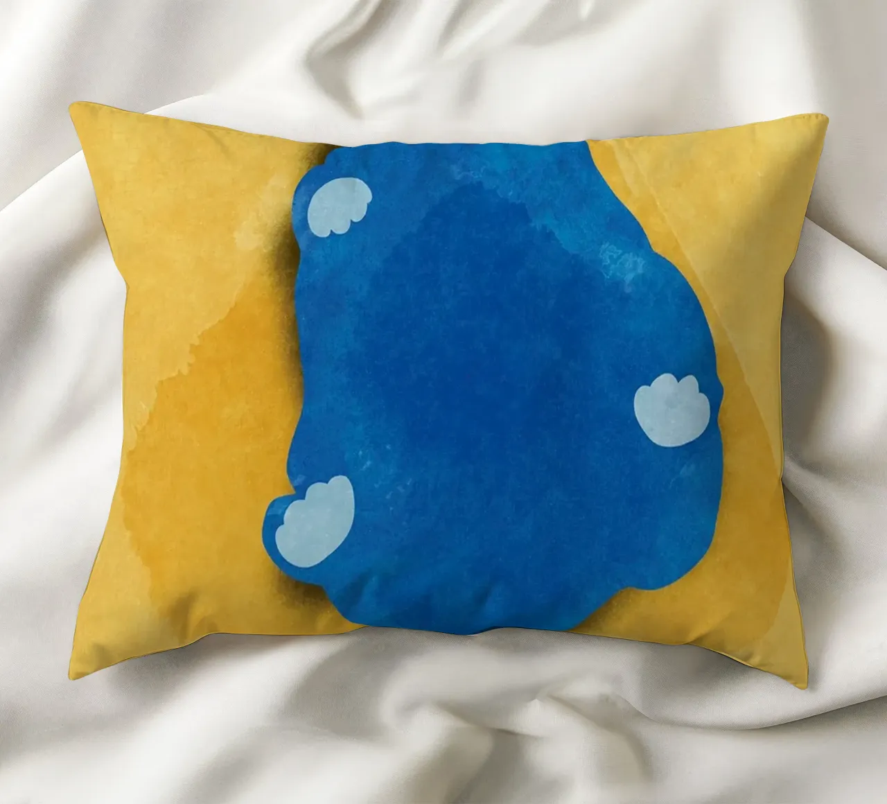 Fat Cat decorative cushion by maluniq