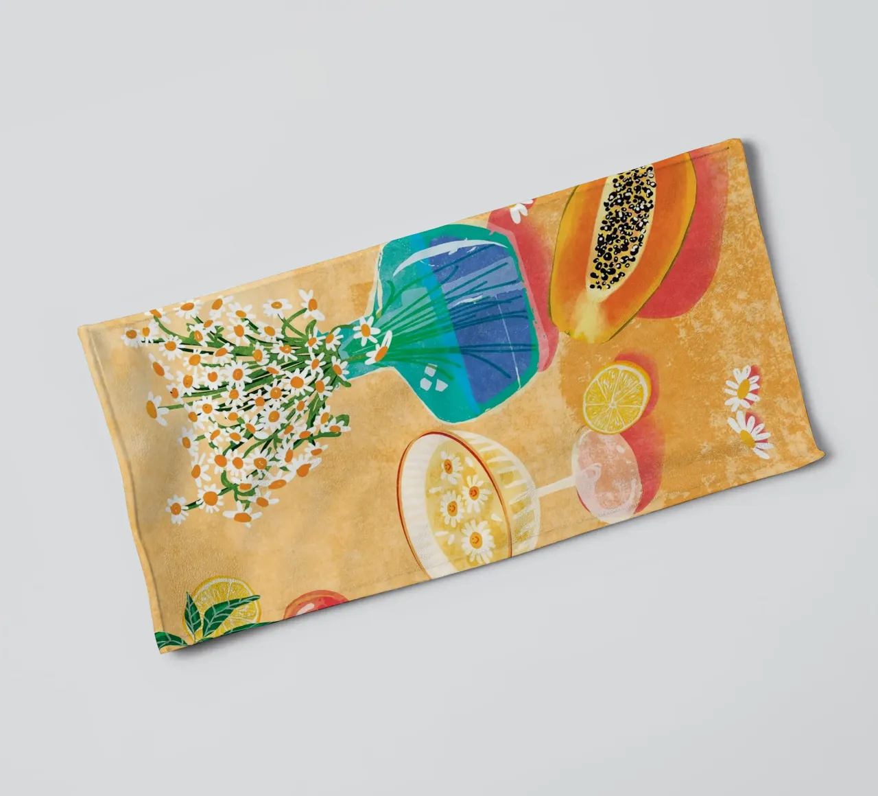 summer day towel by maluniq